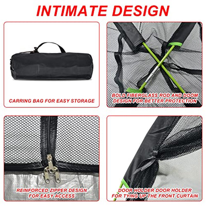 Kapler Pond Cover Dome Net 7x5FT for Outdoor Fish Ponds