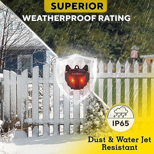 Solar Predator Lights for Chicken Coop 4 Pack, Coyote Deterrent for Yard