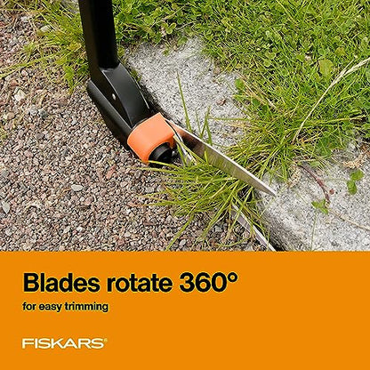 Fiskars 36" Grass Shears, Plant & Grass Cutting Scissors for Lawn & Garden - style: Long-Handled