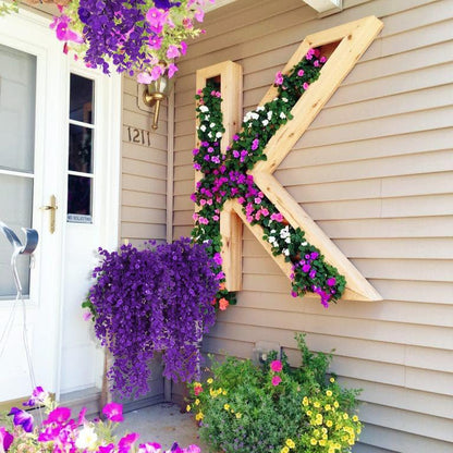 RECUTMS 4 Pcs 29.9 Inch Artificial Hanging Eucalyptus Leaf Plants - color: Purple