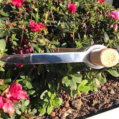 Forged Adze Pick, Weeding Mattock Hoe with Wood Handle Digging Tool