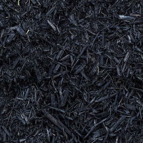 GARDENWISE Premium Black Wood Mulch for Landscaping, Gardens, Lawns, Potting Media, and Potted Plants (0.3 CF - 8 L - 9 QTS) - color: Black Wood Mulch, size: 0.3 CF - 8 L - 9 QTS
