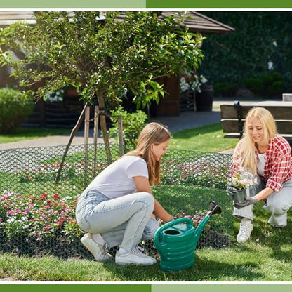 Plant Protectors from Animals with Extra Wide 20" Chicken Wire - 200" Long Complete DIY Metal Mesh Kit for Large Garden & Craft Projects - size: 20*200 Inch