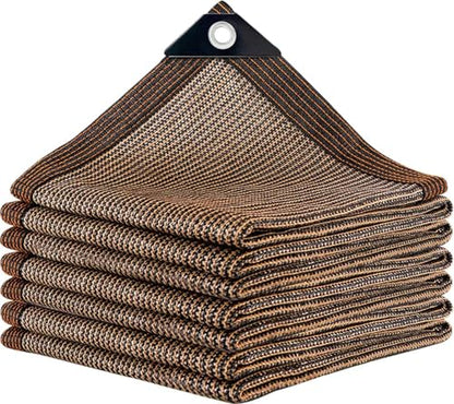 80% Shade Cloth, Durable Mesh Tarp with Grommets, Garden Sunblock Shade Cloth Shading Antifreezing for Plants Cover, Greenhouse, Barns Kennel, Patio, Tomatoes - size: 5×10FT