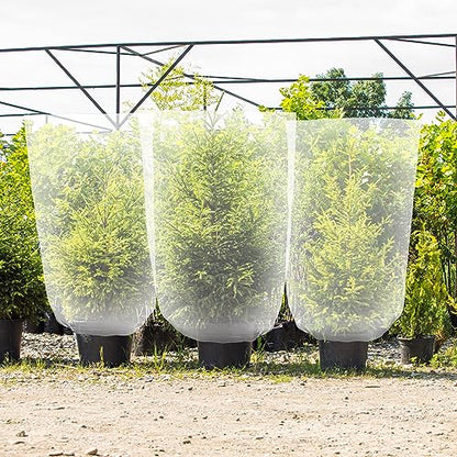 6 Pcs Winter Plant Covers Freeze Protection, 47.2 x 71 Inch - size: 47.2 x 71 Inch