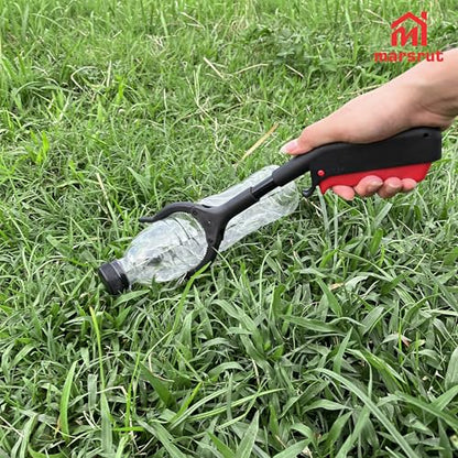 2pcs Short Grabber Reacher Tool, Mini Grabber Tool, 12 Inch Litter Picker Stick, Heavy Duty Small Extension Helping Hands Arm, Nabber Tongs for Elderly Seniors Adult Childrens Reaching Trash Objects