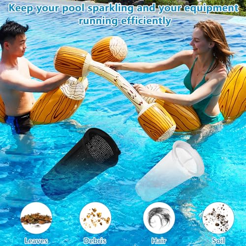 BigHead 005-152-2207-00 Debris Canister Basket & 004152451700 Fine Mesh Bag Combo Replacement for Paramount DDC/EDC Leaf Canisters, Replaces 3227-525, 3227-535, 004-152-451-700 & More - size: 005-152-2207-00&004152451700