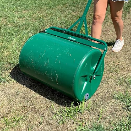 Landzie - Lawn Roller 24 Inch, Water Filled Poly Sod Roller - size: 24 Inches