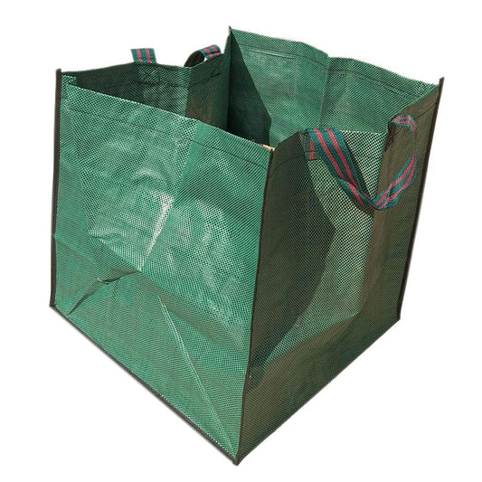 1 Pack 125L Leaf Bag Holder Reusable Garden Yard Waste Bag Collapsible Dustpan Type Bin Heavy Duty Large Lawn Debris Storage Bag