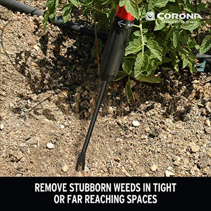 Corona Tools Extendable Handle Weeder for Raised Garden Beds – Adjustable 18"–32" Telescoping Garden Weeding Tool - style: Weeder