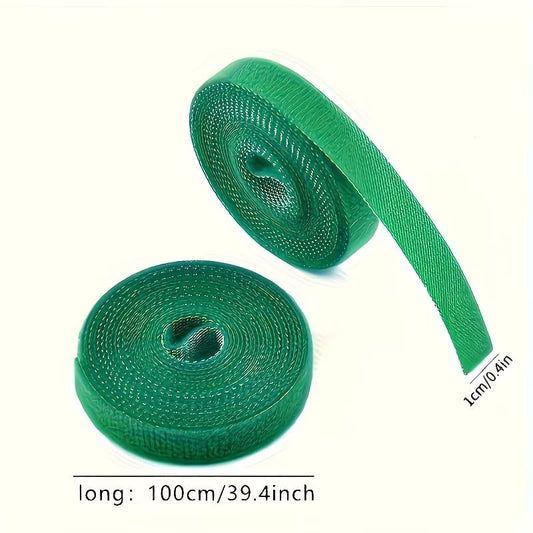 Gardening Plant Ties Self Adhesive Reusable Adjustable 39.4 Inch 3/5/10 Pack for Stems Trellis Vines Indoor Outdoor, 10pcs - size: 10pcs