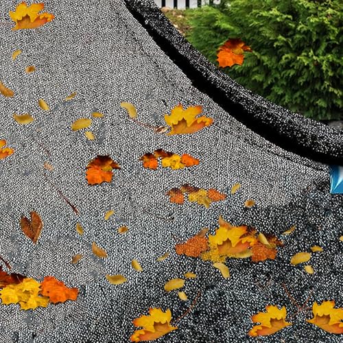 36 ft x 18 ft Black Pool Leaf Net for Rectangle Inground Above Ground Pool Screen Fine Mesh Sunshade Catches Leaves - size: 36' x 18' (Rectangular)
