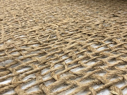 AK Trading CO. Jute Erosion Control, Soil Saver Mesh Blanket - 48" Wide x 5 Yards (15 feet Long) - 60 Sq. Ft. Coverage - size: 5 Yard