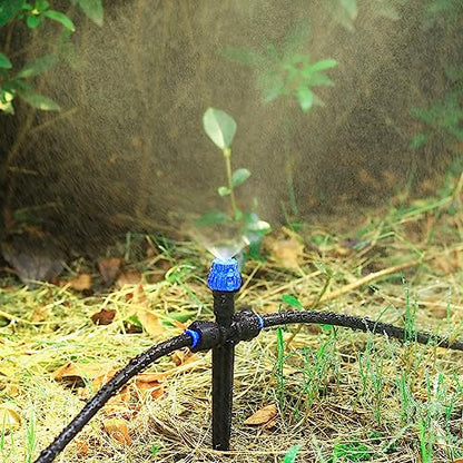 HUISUYTON 12 Pcs Push-to-Fit Drip Irrigation Spray for 1/4 inch Tubing - style: 12pcs-Atomization Sprinker