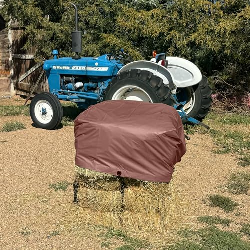 RENEGADE Industrial Tarp 8x6 ft Brown – Heavy Duty, Waterproof, UV-Resistant, PFAS-Free – Multi-Purpose Cover for Camping, Landscaping, Construction & Vehicle Use - color: Brown, size: 8X6