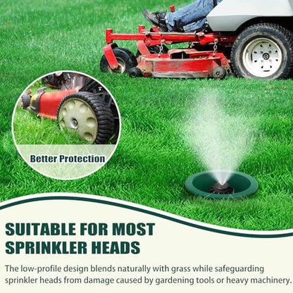 10 Pack Lawn Sprinkler Head Protector, Guards Against Mowers & Cars