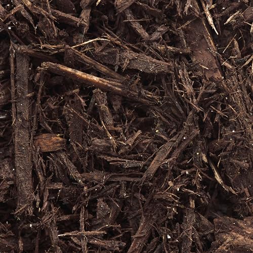 GARDENWISE Premium Brown Wood Mulch for Landscaping, Gardens, Lawns, Potting Media, and Potted Plants (0.3 CF - 8 L - 9 QTS) - color: Brown Wood Mulch, size: 0.3 CF - 8 L - 9 QTS