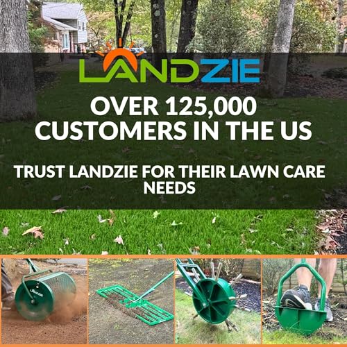 Landzie - Lawn Aerator Tool 42", Hollow Tine Core Aerator - size: Hollow Tine Aerator