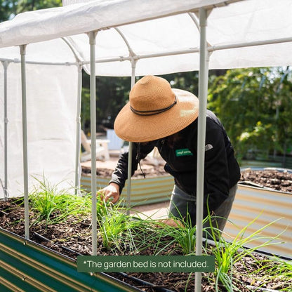 Vego garden 3.5' x 6.5' Mesh Cover System,Pest Control Frame Cover Kit,35% Shading Rate for Plant Protection, Durable & Heavy-Duty Garden Cover (Garden Beds Not Included) - size: 3.5'W x 6.5'L