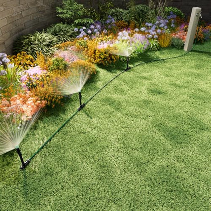 Multi-Adjustable Above Ground DIY Irrigation Sprinkler System - color: 3Pack