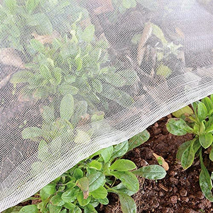 Garden Netting Bird Net 4x10Ft for Bug Protection - size: 4'x10'