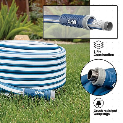 Orbit 22005 Polyfusion Garden Hose - Heavy-Duty Water Hose (50-Foot x 5/8-Inch) - size: 50 Ft, style: Polyfusion