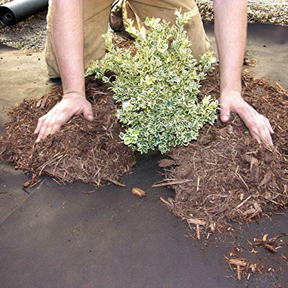 Dewitt 30 Year Professional Weed Control Fabric 3 oz, Brown, 3 x 100 Feet – Heavy-Duty Landscape Barrier and Ground Cover for Gardens, Raised Beds, Walkways, and Outdoor Landscaping