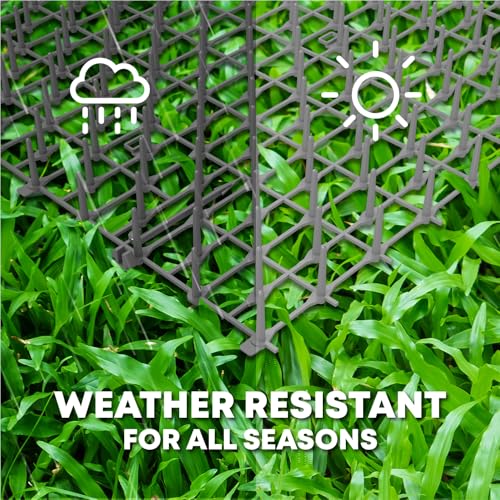 Petfolio 13ft Scat Mat for Cats - Cat Deterrent Mat, 78 inch x 11 inch PP Plastic Spikes is Effective for Cat Repellent Outdoor & Indoor. Pet Deterrent to Keep Cats Out of Yard Permanently - size: 156 x 12 in