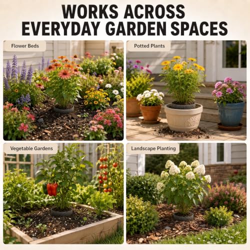 50 Pack 1-Gallon Stainless Steel Gopher Baskets for Planting – Underground Root Protector Cages for Garden Vegetables, Flowers & Bulbs – Reusable Wire Mesh Guards Against Voles & Burrowing Rodents