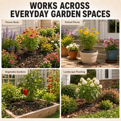 50 Pack 1-Gallon Stainless Steel Gopher Baskets for Planting – Underground Root Protector Cages for Garden Vegetables, Flowers & Bulbs – Reusable Wire Mesh Guards Against Voles & Burrowing Rodents