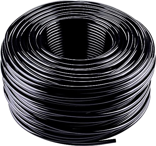 MIXC 400FT 1/4" Irrigation Tubing, 0.27" OD x 0.15" ID Drip Irrigation Hose - size: 400FT