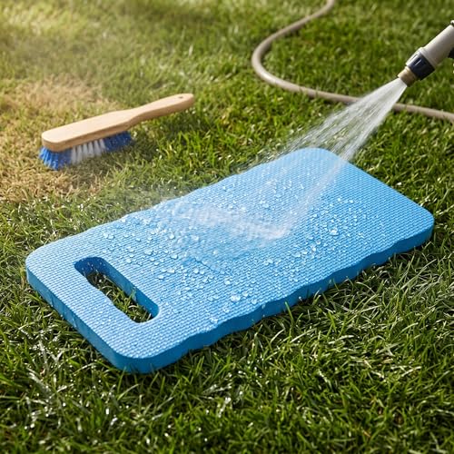 KINJOEK 8 PCS 16x7 Inch Blue Garden Kneeling Pad, 20 mm Thick Foam Kneeling Pad, Foam Garden Knee Pads for Gardening Repair Work Praying Exercise - color: Blue