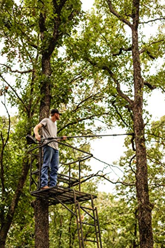 Hooyman Cordless 40 Volt Pole Saw with In-Line 8in Saw, Auto-Oiler, 40V Battery with Charge Indicator, Ergonomic Grip, and Carry Case for Cutting, Tree Trimming, Hunting, Camping, and Outdoors - style: 40V Pole Saw