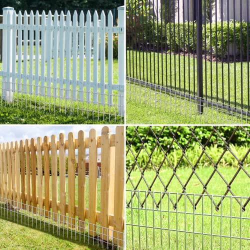 Animal Barrier Fence, 24" L x 15" W, 5.5mm Wire, 15 Pack 30Ft(L)