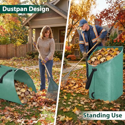 UQM 60 Gallon Large Leaf Collector, Easy Storage & Transport