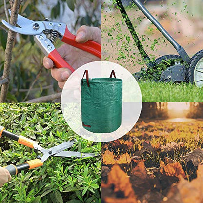 10-Pack 72 Gallons Garden Bag Heavy Duty Gardening Bags, Lawn Pool Garden Leaf Waste Rubbish Plants Grass Bag (5 X 72Gallons) - size: 5 Count (Pack of 2)