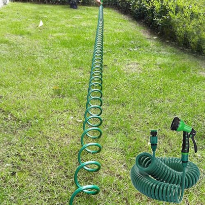 Retractable Garden Hose, Green, 66 FT