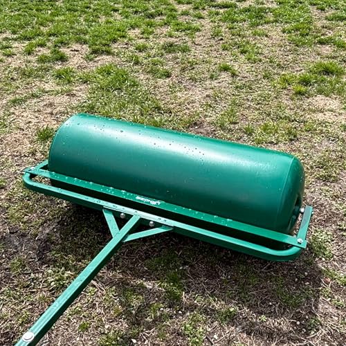 Landzie - Lawn Roller 36 Inch, Water Filled Poly Sod Roller - size: 36 Inches