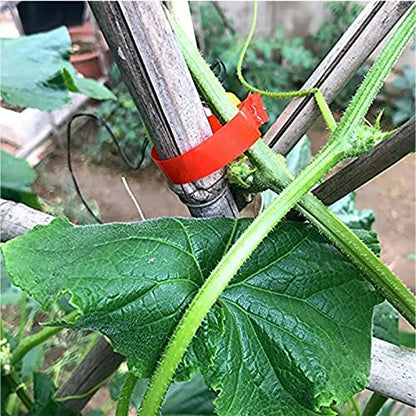 20 Pcs Plant Tying Machine Tape, 100 Feet Long x 1/2 Inch Wide, with One Box Staples, for Vegetables Tying Tool,Garden Tape for Plants - color: Accessories