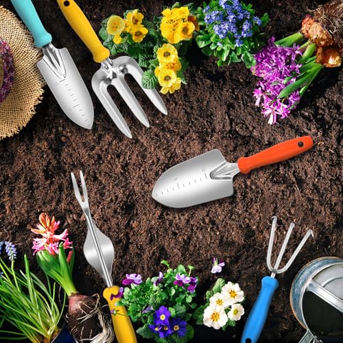 Weed Puller Tool, 5 Piece Stainless Steel Heavy Duty Weeding Tool, Weed Puller, Crack Weeder Tool, Weed Remover Tool with Ergonomic Plastic Handle, Gardening Gifts for Women - style: 5 Pieces