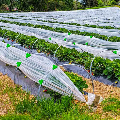 24pcs 19mm Garden Clamp, Greenhouse PVC Tube Clip for 18-20mm Pole - color: 19mm, size: 24pcs