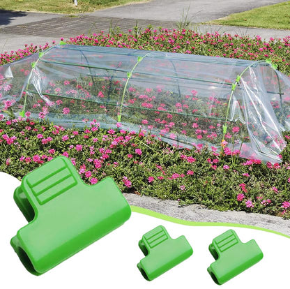 40pcs 11mm Garden Hoops for Netting, Greenhouse Film Cover Clamps - color: 11mm, size: 40pcs