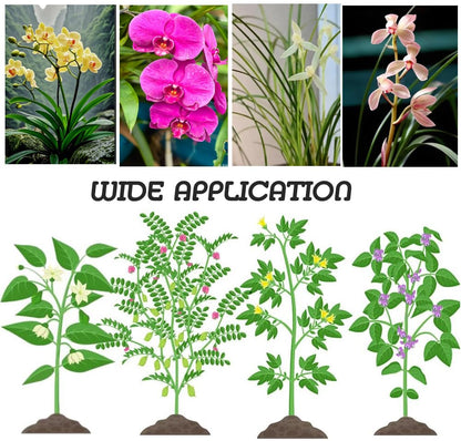 Plant Clips for Support Orchid Support Clips Flower Vine Garden Clip for Climbing Plants Orchid Clip for Supporting Stems Vine Stalks Grow Upright 30pcs