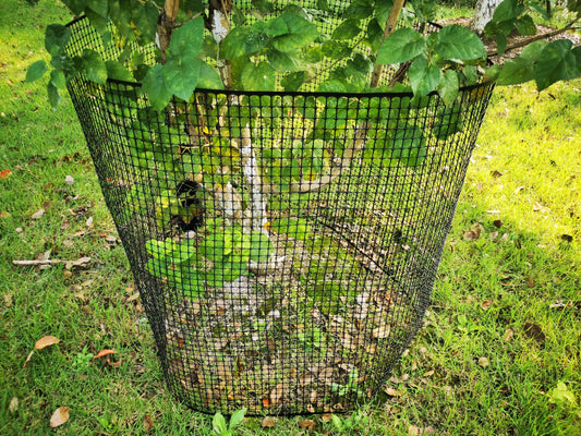 PotatoLife Black Plastic Garden Fence, Hardware Mesh, 40'' x 25' - color: Black, size: 40'' x 25'
